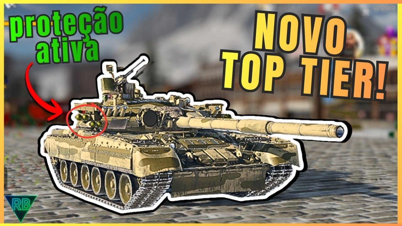 O Novo TOP TIER Mais QUEBRADO do WARTHUNDER MOBILE? - T-80UM2 - PT-BR 