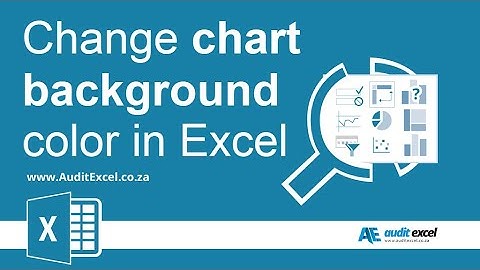 Customise the chart area to your liking in Excel 2007 Graphs/ Chart Area- same in latest versions