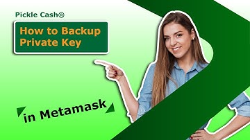 Pickle Cash® - How to Backup Private Key in Metamask