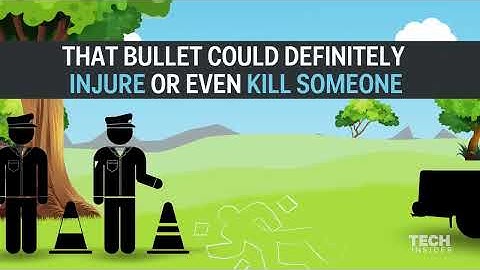 Firing a bullet straight up