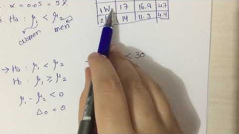Probability and statistics,  unit 7-b tests of hypotheses for two samples - solving questions #2