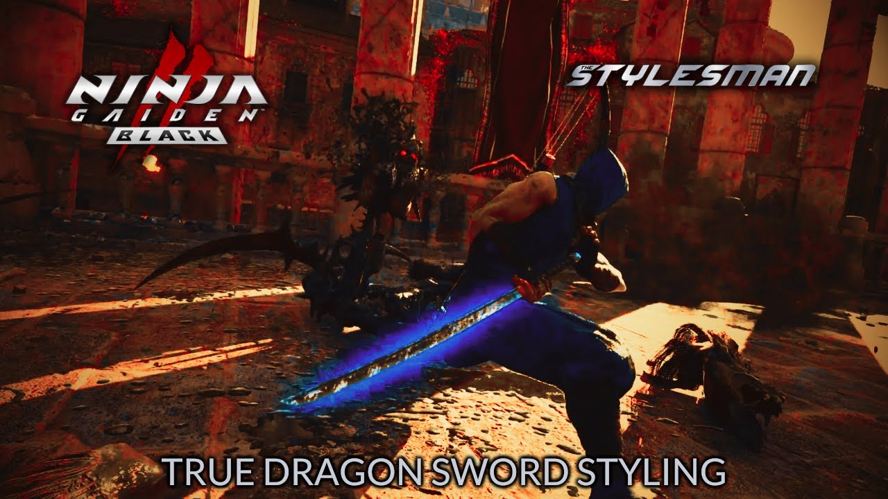 Ninja Gaiden 2 Black - True Dragon Sword Styling