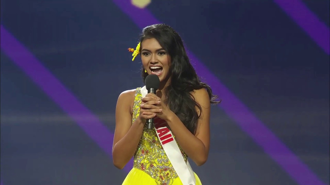 Miss Hawaii Ki'ilani Arruda's Winning Answer | Miss Teen USA 2020
