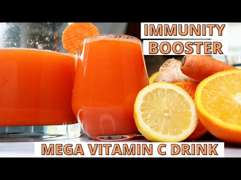 STRONGEST IMMUNE BOOSTER DRINK || CARROT AND ORANGE JUICE RECIPE