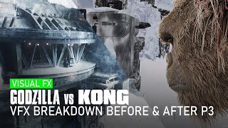 Godzilla vs Kong | VFX Breakdown Before \& After | PART 3