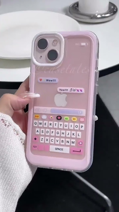 Product Link in the Comments! 🍓 3D Korean Style Diamond Heart iPhone Case 🍓