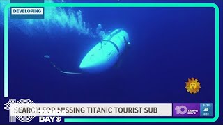 Search continues for missing Titanic submersible carrying 5 passengers