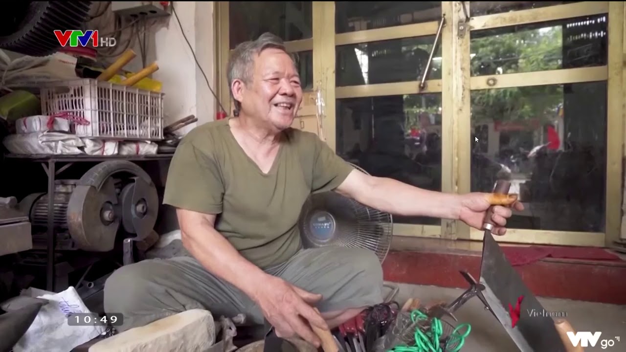 LÀNG NGHỀ RÈN DAO ĐA SỸ LÊN VTV1