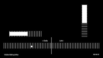 Audio Delay calibration