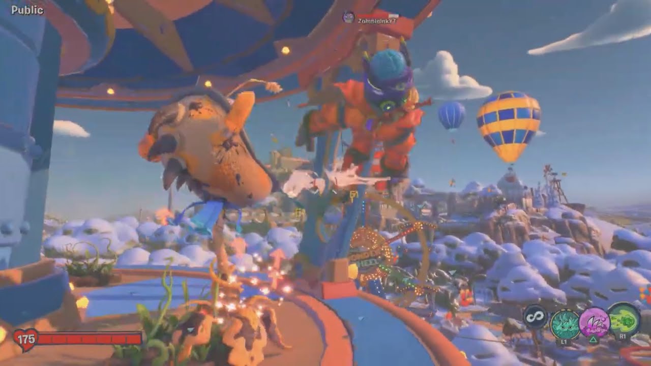 ZombielnkYT  Super Brainz Neutered By OB1 Plants vs.Zombies: Battle for Neighborville Giddy Park🧟‍♂️