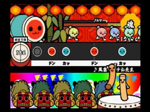 【太鼓の達人 CS1】風雲！バチお先生（ふつう）【オート動画】