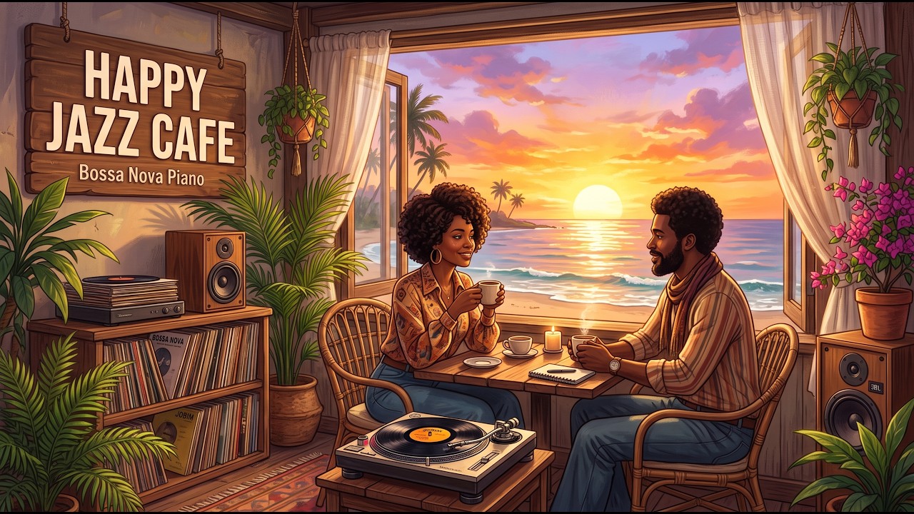 COFFEE TIME | SWIINGLOW | Smooth Brazilian Jazz for Work