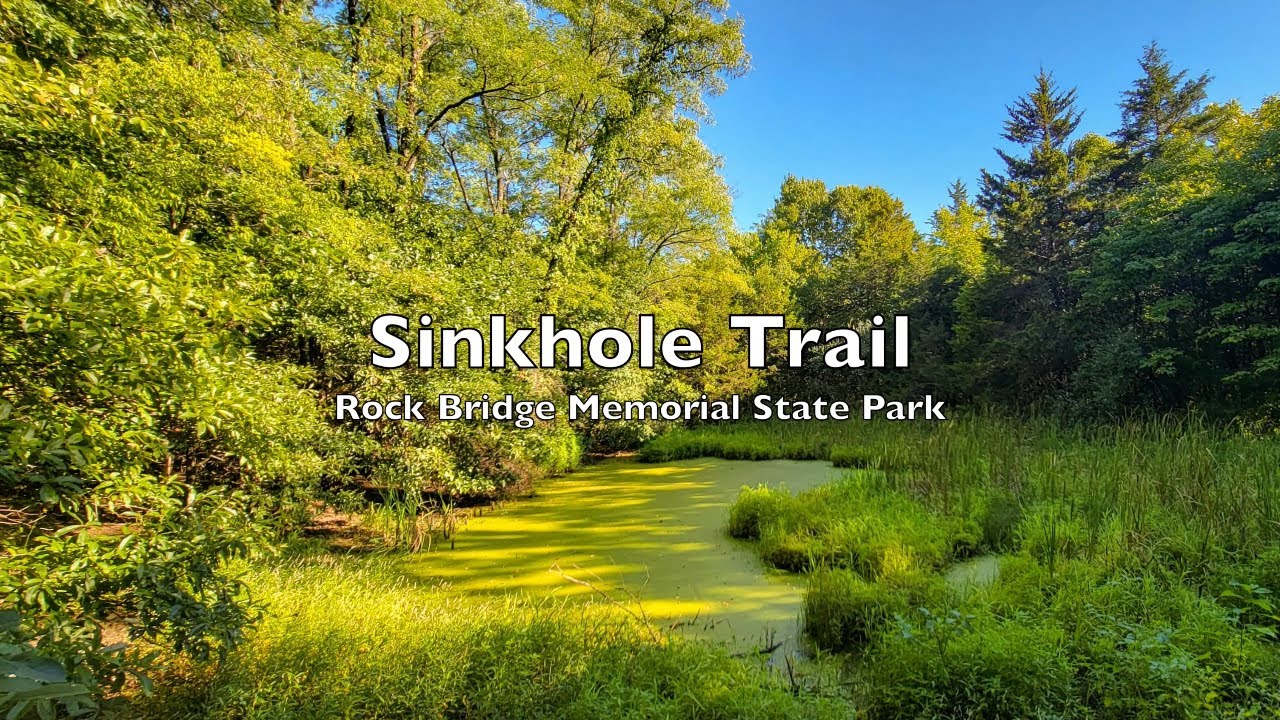 Sinkhole Trail - Rock Bridge Memorial State Park - GoPro Hyperlapse