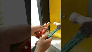 Wobbly Door Frame? This Heated Nail Trick Actually Worked! #shorts #lifehacks