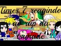 Time Hiruzen +Time 7 + Hinata reagindo ao rap da tsunade(Especial de 400 Inscritos ^-^)