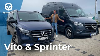 Mercedes-Benz Vito en Sprinter (2024) review - Bijna 500 KILOMETER actieradius! - AutoRAI TV