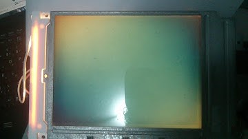 Tek TDS220 display acting up