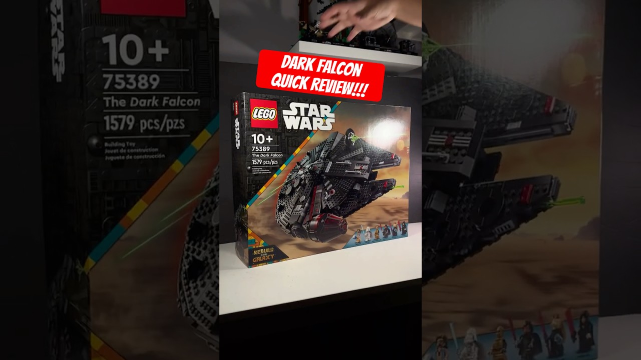 The LEGO Dark Falcon Quick Review!!! 