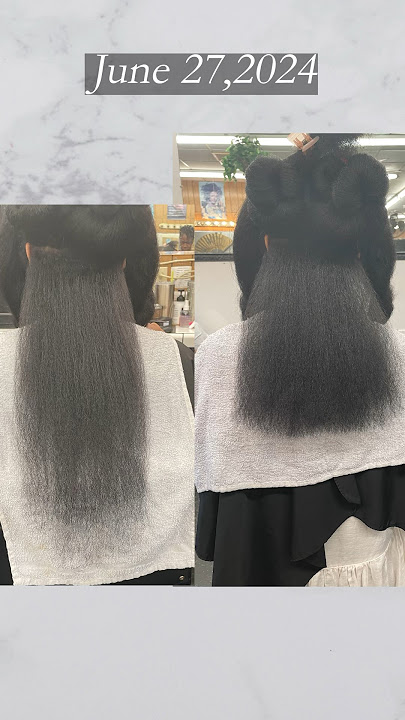 6 month nape update! Time for a hair cut! My hair grew #haircut #haircare #naturalhaircare #curly