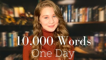 Writing 10K Words In One Day: NaNoWriMo Challenge