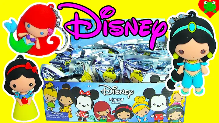 Disney Figural Key Rings with Disney Princesses, A...