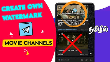 How to Set Telegram Streamable Videos With Thumbnails tamil|Convert File to Video Telegram/YogeshR