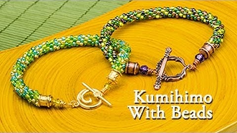 Artbeads Quick Tutorial - Beaded Kumihimo Techniques with Cynthia Kimura