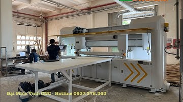 MÁY LỌNG CNC MŨI ROUTER MỚI WM-2500RM-A Công suất cực lớn – Chuyên dụng cho ngành sofa, gỗ tự nhiên