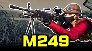 150m도 녹여버리는 M249 엎드려쏴 (배틀그라운드 솔로경쟁전)