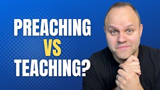 Preaching vs. Teaching: The Key Differences by Skilled Pastor | Rob Nieves 174 views 4 months ago 6 minutes, 35 seconds