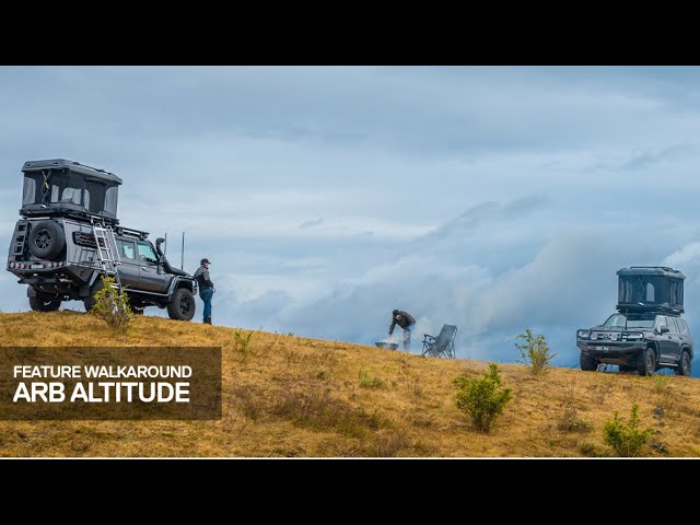 ARB Altitude Rooftop Tent - Walk Around Video class=