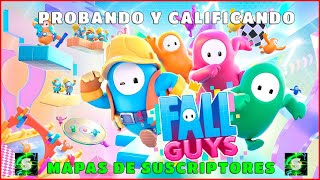 🤩PARTIDAS PRIVADAS🤩 FALL GUYS 💚 JUGANDO CON SUBS 🎮 PROBANDO MAPAS 🎴 #fallguys #partidasprivadas