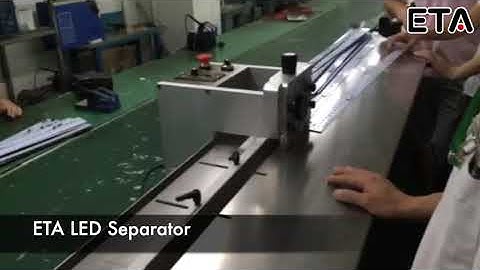 I.C.T Multi Blades LED Separator Automatic LED PCB Cutting Machine