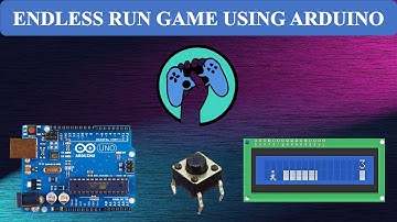 Arduino Endless Run Game Using Arduino & LCD Display By Technoesoluion | #Arduino Game