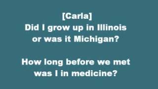 Video thumbnail of "Scrubs | My Musical | "I'm Dominican" Lyrics|| New & Improved!"