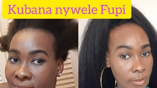 JINSI YA KUBANA NYWELE  FUPI  ISIO NA DAWA /How To | Top Knot High Bun on Short Natural Hair