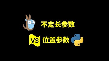 go语言的不定长参数和python的位置参数