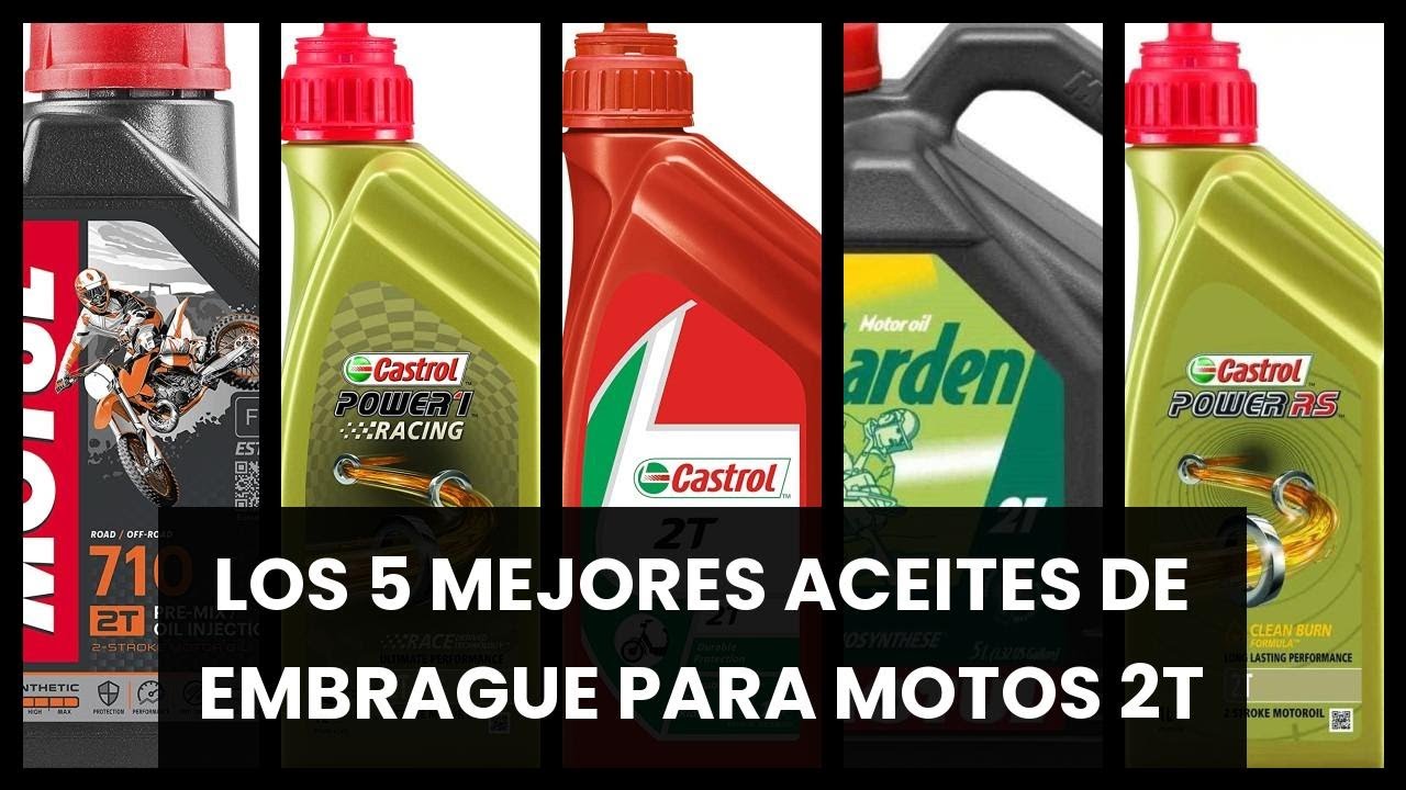 Aceite moto 2t: 5 mejores aceites de embrague para 2T - YouTube