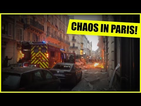 HUGE EXPLOSIONS IN PARIS! LIVE ON THE SCENE!