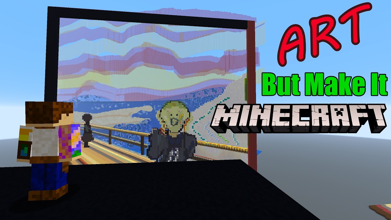 Recreating The Scream in Minecraft