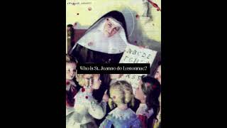 St. Jeanne de Lestonnac - Patron saint of abuse victims