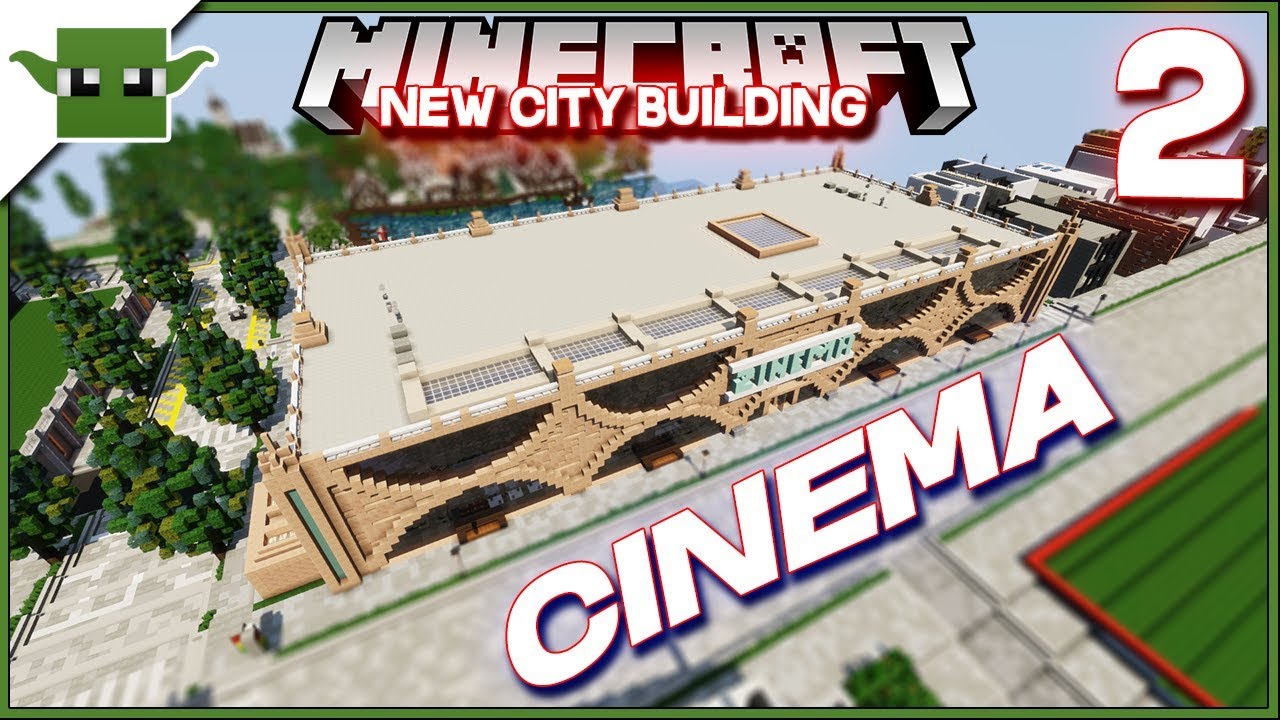 Building A City #2 {Cinema} Minecraft Timelapse