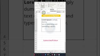 How to Use Alignment in Excel | Complete Bangla Tutorial for Beginner
