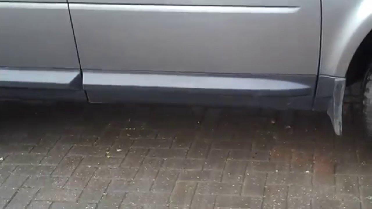 How to remove exterior lower door trims on a Freelander 2 LR2 YouTube
