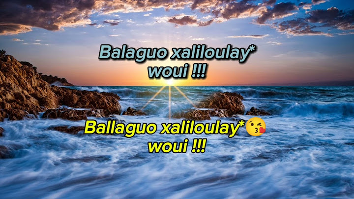 Mia Guissé waly Seck Amadeus confuse  traduction en français