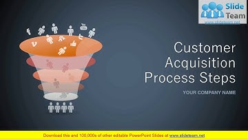 Customer Acquisition Process Steps PowerPoint Presentation Slides