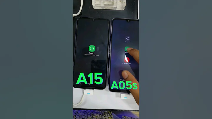Samsung Galaxy A15 Vs Samsung Galaxy A05s Reboot Test