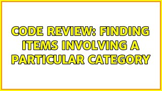 Celebrity Code Review: Finding items involving a particular category Net Worth