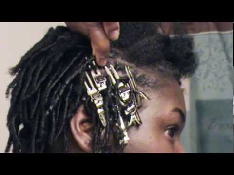 How To Do Comb Twists Starter Locs Didn T Like Salon Set Youtube