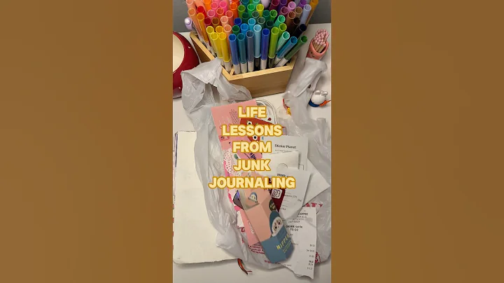 life lessons from junk journaling pt 1 #junkjournal #junkjournaling #journal #journaling #lifelesson
